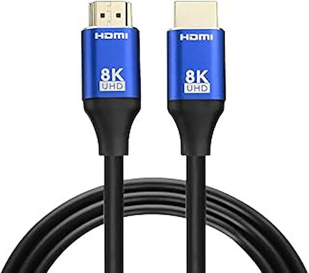 Kontorland 8K HDMI Kablosu, Ultra HD 1.5 Metre – Yüksek Hızlı, TV, Monitör, Oyun Konsolu ve Ev Sinema Sistemleri için Uyumlu