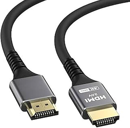 Alfalink AK-HD4K03 19+1 Hdmi 3Metre V2.0 4K 60Hz Metal Görüntü ve Ses Kablosu