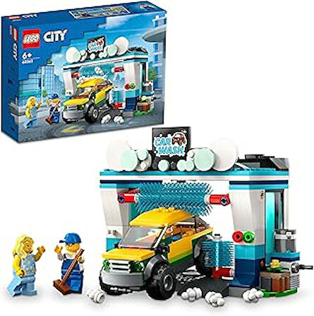 LEGO® City Oto Yıkama 60362 Oyuncak Yapım Seti