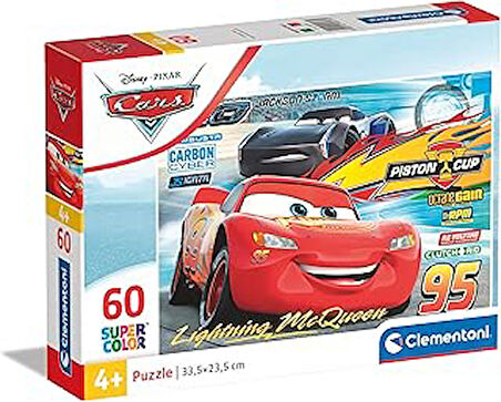 - 60 Parça Puzzle - Cars 3