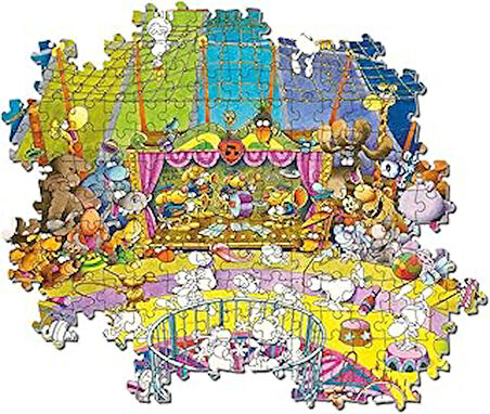 39536 Mordillo The Show Yetişkin Puzzle, Çok Renkli, 1000 Parça