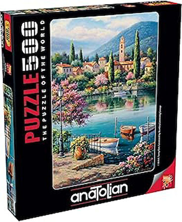 Anatolian Puzzle - Gölde Akşamüstü / 500 Parça, #3597