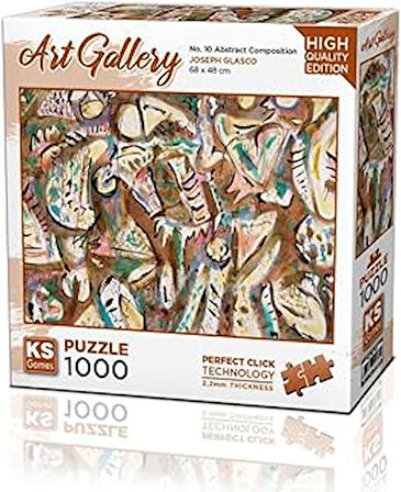 KS Games 1000 Parça No.10 Abstract Composition Puzzle