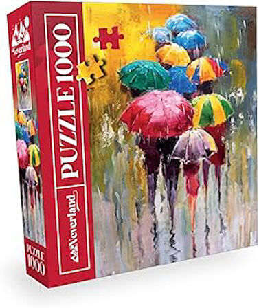 NEVERLAND 1000 PARÇA PUZZLE - UMBRELLAS