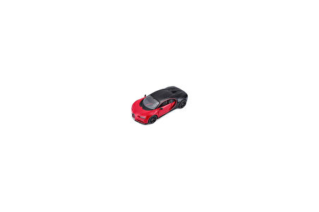 Maisto 31524-00000022 Bugatti Chiron Sport: 1:24 ölçekli model araba, açılır kapılar, 20 cm, kırmızı-siyah -531524