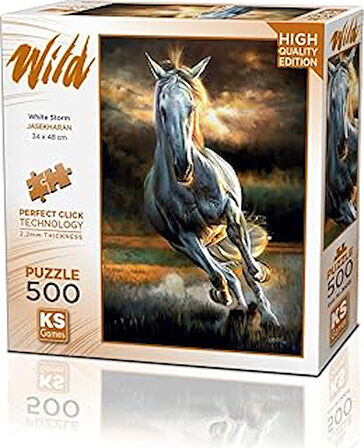 20051 White Storm 500 Parça Puzzle -KS Puzzle