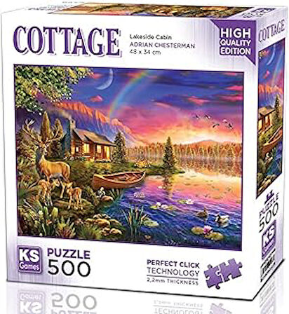 Ks Games 500 Parça Göl Kenarı Puzzle