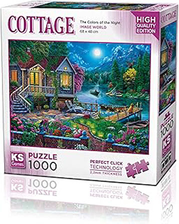 KS Games 1000 Parça Gecenin Renkleri Puzzle