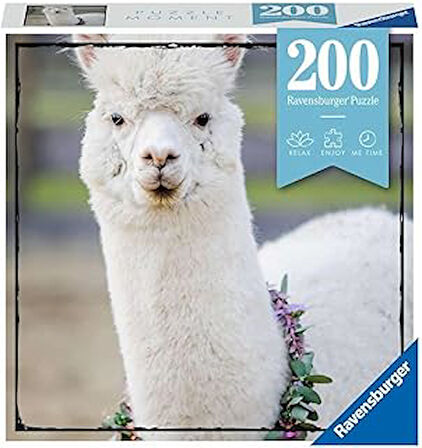 Ravensburger 132706 200 Parçalı Puzzle Alpaka Lama