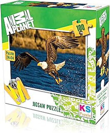 KS Puzzle 100 Parça Kartal Puzzle 10106