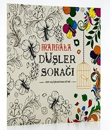 beleşe Eğlenceli ve Huzurlu Mandala Boyama Defteri Düşler Serisi Çoktan Seçmeli Özel Boya Kitabı Büyükler Yetişkinlik için Stress Azaltıcı Etkinlik Defteri Boya/Hayal et/Çiz