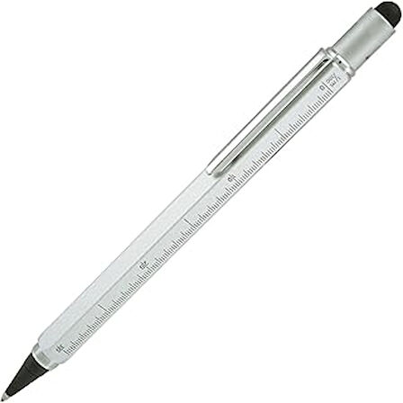 Monteverde Tool Pen Serisi MV35221 RB Multifunction Gümüş Roller Kalem