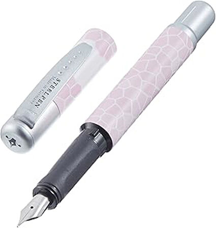 Steelpen Sky Serisi 4547 DK Mozaik Pembe Dolma Kalem