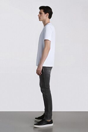 DeFacto Carlo Skinny Fit Ekstra Dar Kalıp Normal Bel Ekstra Dar Paça Jean Pantolon E3478AX25SPNM55