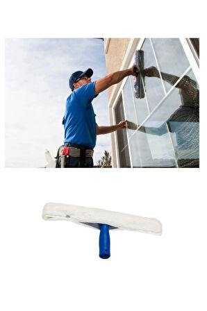Cam Silme Seti 3 Boy Çekçek 2 Metre Metal Teleskopik Sap 35 Peluş Pratik Kullanışlı Pencere Yıkama