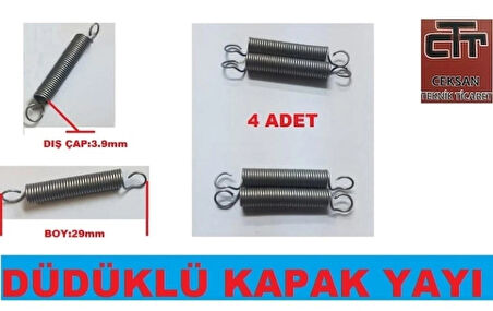 Düdüklü Kapak Yayi 4 Adet