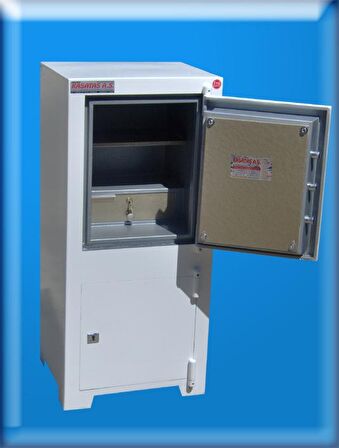008AÖÇSA MERSİN MODEL BEYAZ ALTI DOLAPLI ANAHTARLI ÇELİK PARA KA