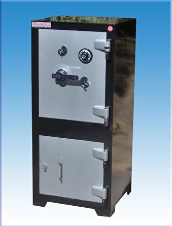 0010ÇZM BİNGÖL OFİS TİPİ TANK ZIRHLI 2 ANAHTARLI MEKANİK ŞİFR