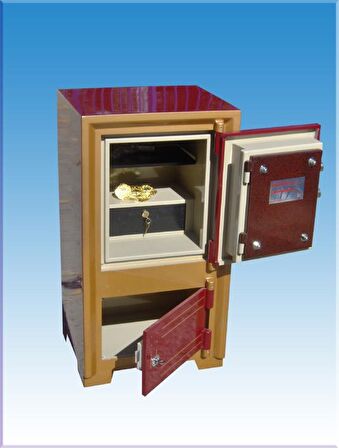 007A EV TİPİ ANAHTARLI ALTI DOLAPLI ÇELİK PARA KASASI 854438C