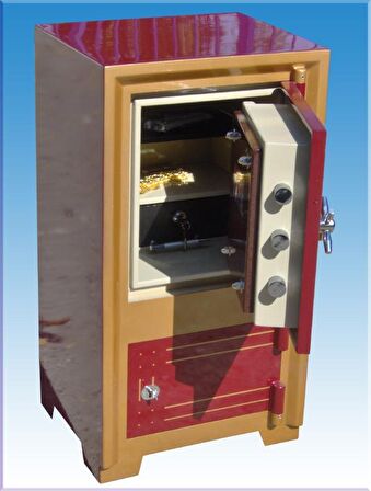 007A EV TİPİ ANAHTARLI ALTI DOLAPLI ÇELİK PARA KASASI 854438C