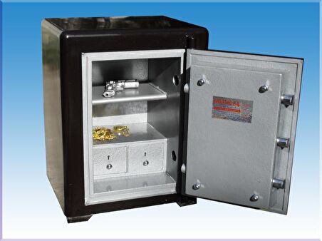 003XPANTA OFİS TİPİ ANAHTARLI ÇELİK PARA KASASI 604642CM 200Kg