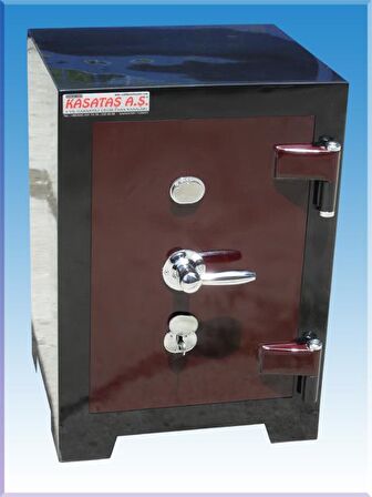 003AB OFİS TİPİ YAPRAK MENTEŞELİ ÇELİK PARA KASASI DIŞ RENK SİY