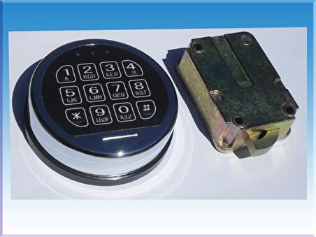 Z AMERİKAN TİPİ NİKELAJLI ELEKTRONİK ŞİFRE 101 ADRESE