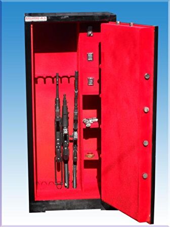 0135GEATS İSTANBUL ZIRHLI ELEKTRONİK ŞİFRELİ 3 KASA KİLİTLİ DOL