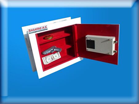 039YE1 KARS TİPİ DIŞTAN ELEKTRONİK ŞİFRELİ ANKASTRE DUVAR KASA