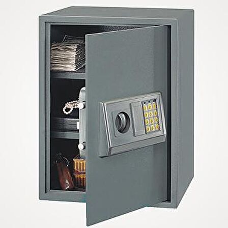 050KİEA OTEL TİPİ ACİL AÇMA ANAHTARLI 2 RAFLI ELEKTRONİK KASA 50