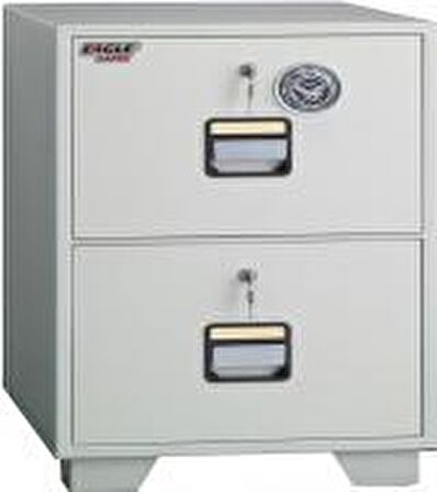 00782EURO 2 ÇEKMECELİ YANGINA DAYANIKLI ELEKTRONİK ŞİFRELİ DOSYA