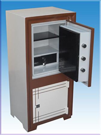 008PEÖK OFİS TİPİ DIŞI KREM RENK ÇERÇEVESİ KAHVERENGİ RENK ANAHT