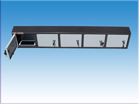 5 GÖZLÜ SALLAMA KİLİTLİ CEP TELEFONU EMANET DOLABI 1510010CM 5K