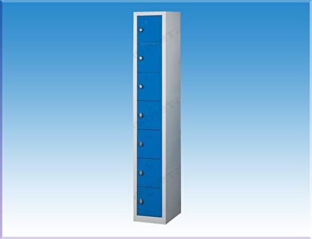 7 KAPAKLI CEP TELEFONU EMANET DOLABI 1823040CM 10Kg 1999TL