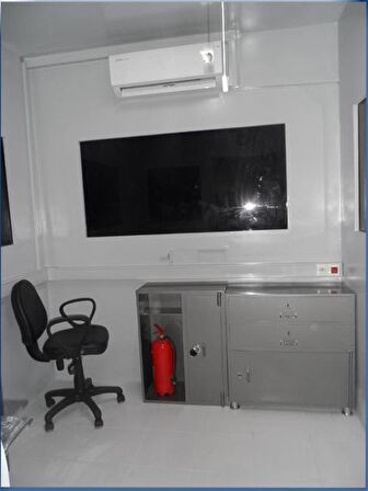 BR7 BALİSTİK İZMİR TİPİ KURŞUN GEÇİRMEZ ÇELİK NÖBET KULÜBESİ 2 AD