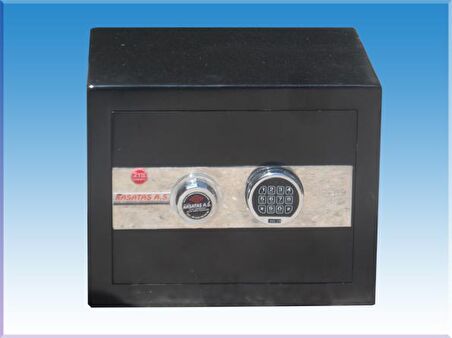 001XEKLE OFİS TİPİ 1 ELEKTRONİK ŞİFRELİ ÖNÜ KROMLU YANGINA DE