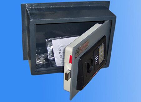 z ELEKTRONİK ANKASTRE TABANA GÖMME DUVAR KASASI 253525cm 15