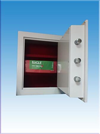 01ED OFİS TİPİ ELEKTRONİK ŞİFRELİ İÇİ YAPIŞTIRMA KIRMIZI KADİFE K