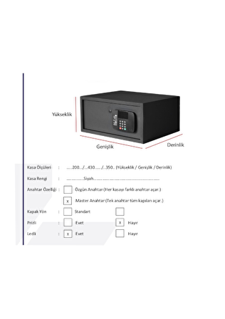 0043MAKFANS 20 MOTORLU SÜRGÜLÜ TAM DİJİTAL LAPTOP TİPİ OTEL O