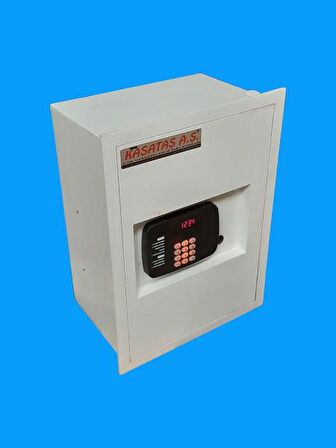 LCD EKRANLI ELEKTRONİK ŞİFRELİ ANKASTRE DUVAR KASASI 199