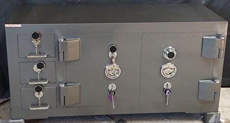 01501M3A3Ç YANDA 3 ÇEKMECELİ MEKANİK ŞİFRELİ VE 3 ANAHTARLI OKSİJ