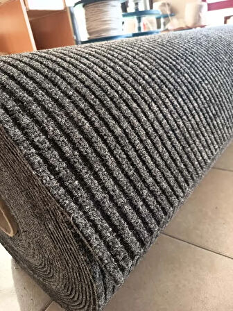 Çelik Halı 1 x 3 metre GRİ Dış Ve Iç Zemin Kaymaz Halı Yolluk Taban Iş Yeri Ofis Oto Paspası