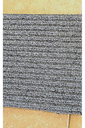 Çelik Halı 1 x 18 metre GRİ Dış Ve Iç Zemin Kaymaz Halı Yolluk Taban Iş Yeri Ofis Oto Paspası