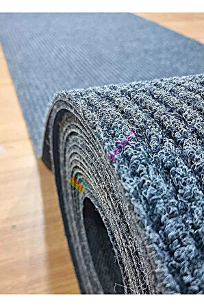 Çelik Halı 2 x 4 metre GRİ Dış Ve Iç Zemin Kaymaz Halı Yolluk Taban Iş Yeri Ofis Oto Paspası