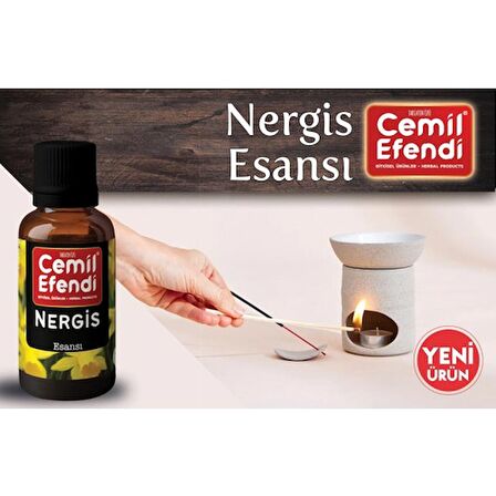 Cemil Efendi Nergis 10 ml Esansiyel Uçucu Buhurdanlık Yağı Difüzör Esansı Oda Kokusu