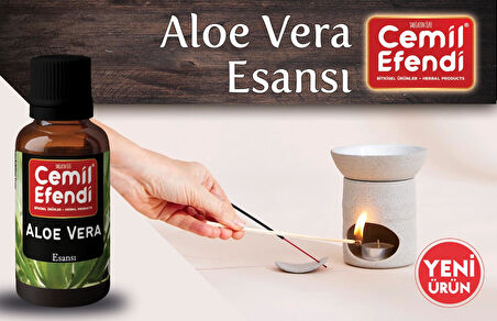 Aloevera 10ml Esansiyel Uçucu Buhurdanlık Koku Yağı Yağı Difüzör Esansı Hobi Esans Oda Kokusu