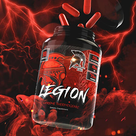 CENTURİON LABZ Legion Termojenik Fat burner + İştah kesici (Alpha Yohimbine) 90 CAPS