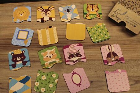 Bebekler İçin Ahşap Baby Puzzle Seti 6 - 24 Ay Erken Eğitim