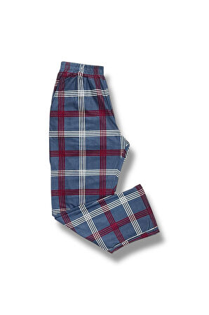 Cepli Ipeksi Dokulu Süet Pijama Alt Unisex