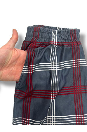Cepli Ipeksi Dokulu Süet Pijama Alt Unisex
